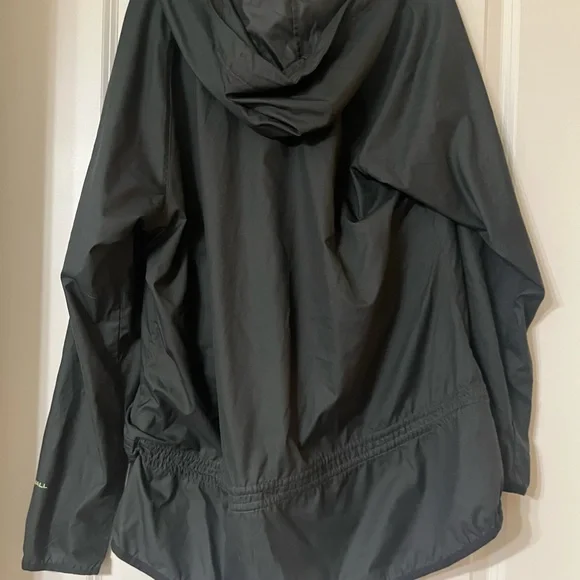 The North Face Black Jacket with Green Accents - Picture 2 of 4